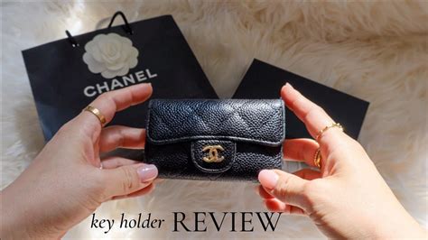 chanel o key holder